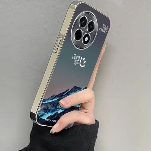 适用一加Ace5手机壳1+Ace5Pro新款OPPO保护套oneplusAce硅胶1加Aec极光雪山Ae女生1十oppoAce全包防摔