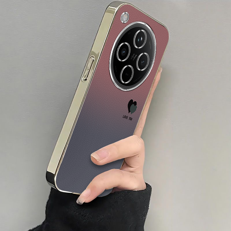 适用OPPOFindX8s手机壳渐变爱心1FindX8Ultra保护套X8s+新款OPPO硅胶Find全包防摔0PP0加OPX十OPPOX男女