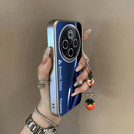 适用vivoy300Pro手机壳新款y200/y78/y77e高级蓝送手y76s硅胶套vovoy66y73sy71t防摔y93s85a女y70s电