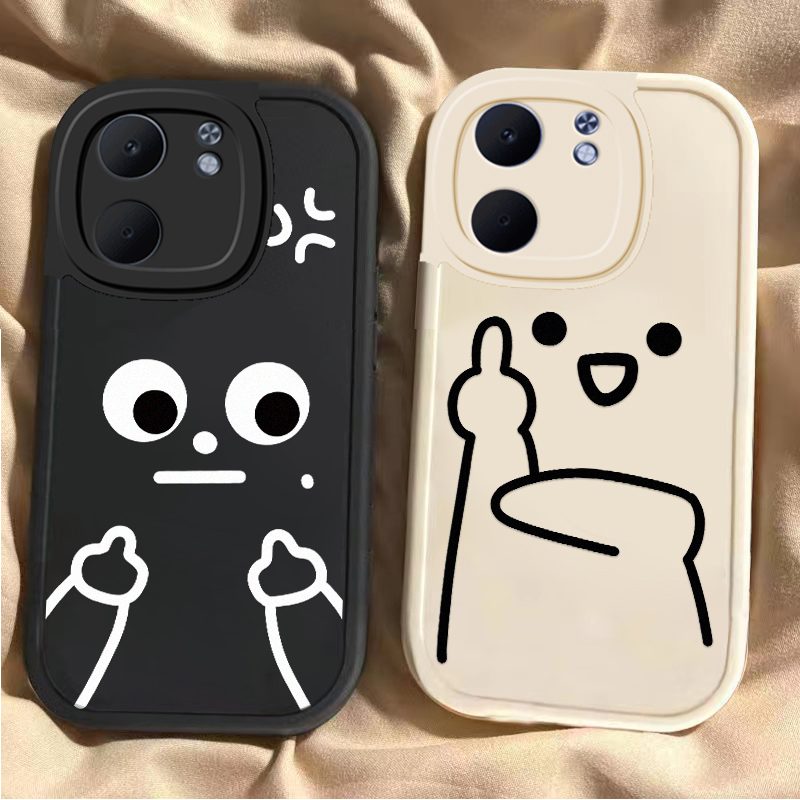 适用小米15SPro手机壳Xiaomi15S Pro保护套S15SP新款硅胶镜头全包防摔高级感外壳SPr0SPor男女搞怪表情