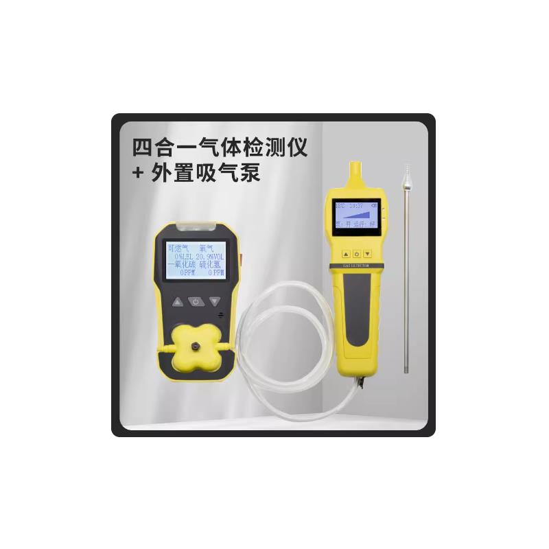 新款BH-4M泵吸式气体检测仪四合一隧道井下抽气式有毒有害气包邮