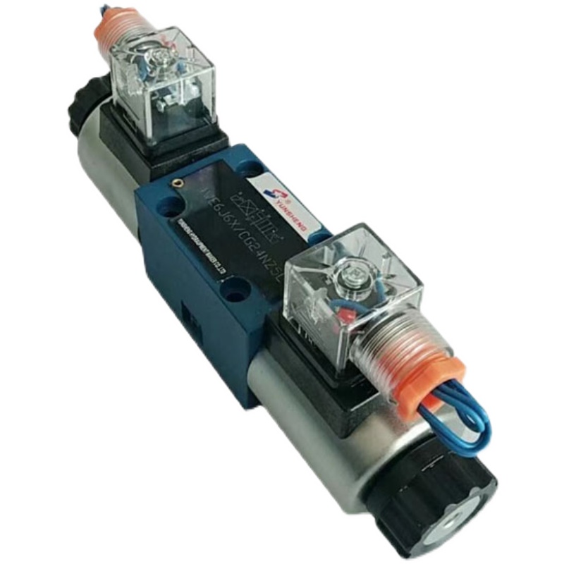 新款运盛液压4WE6J 6E 6D 6Y 6G 61b cg24n9z5l电磁换向阀CW2包邮