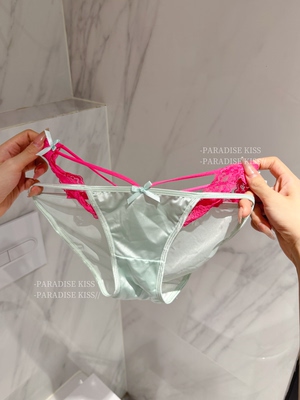 「KISS」多巴胺撞色蕾丝内裤