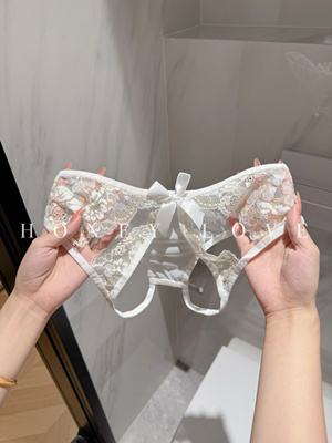 「HL」透视金丝性感蕾丝内裤