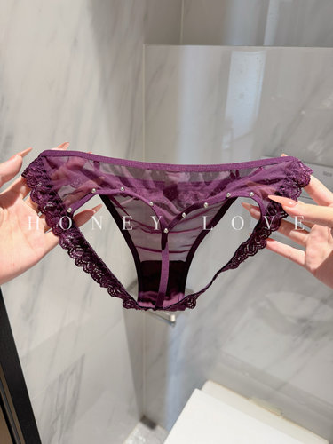 「HL」柳丁性感蕾丝内裤