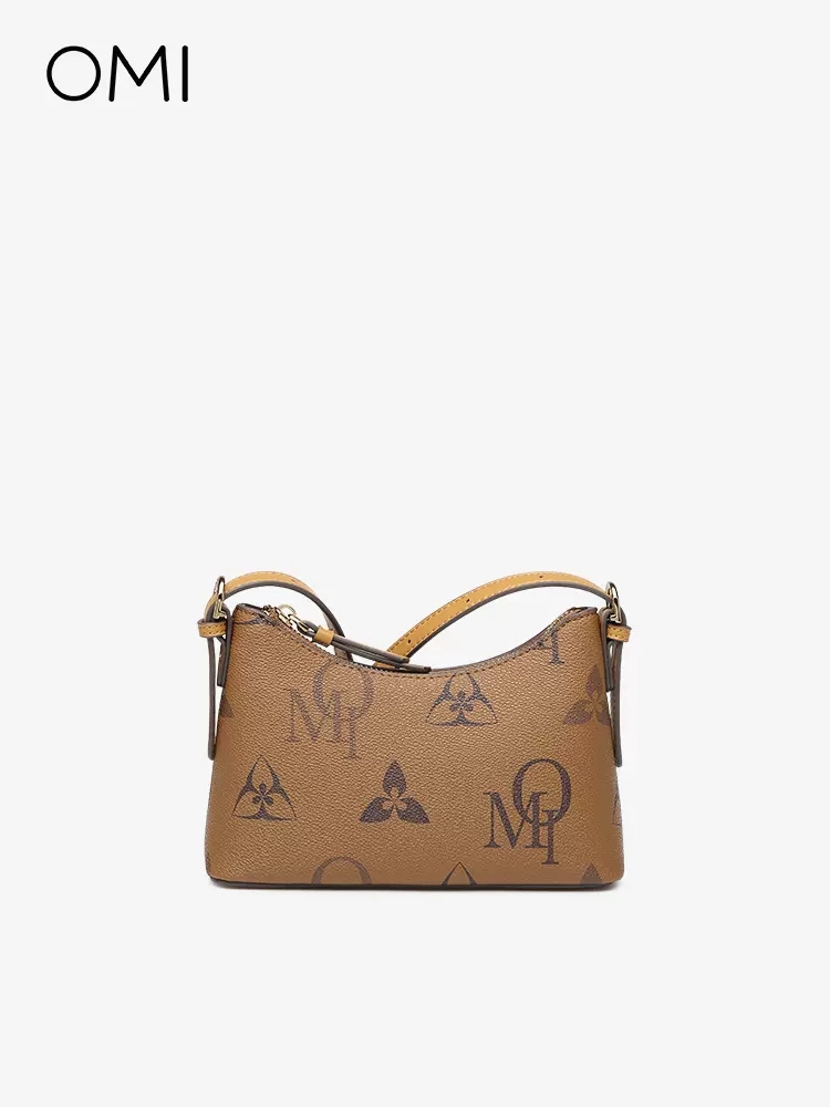 欧米omi女包2023新款时尚印花ins单肩包潮流百搭斜挎包休闲腋下包