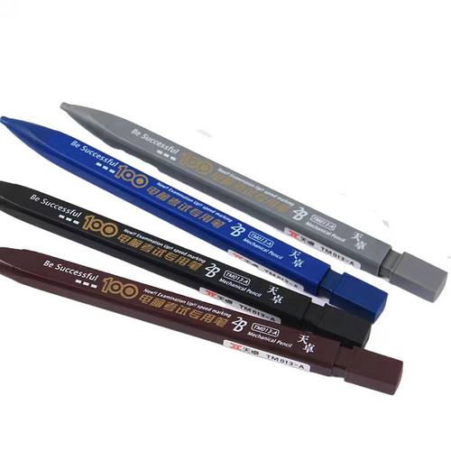 天卓TM013电脑考试答题卡专用铅笔 2B方形铅芯自动铅笔涂卡笔