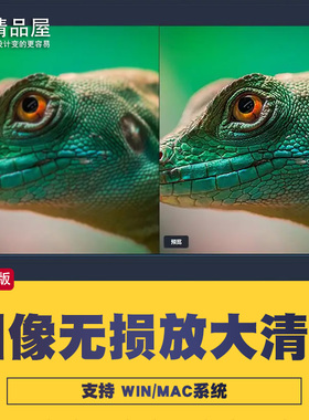 提高模糊照片图片清晰度提升还原处理证件照修改尺寸像素无损放大