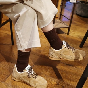 磨砂牛皮舒适德训阿甘鞋 3way穿法 复古感秋日色系 强烈安利款