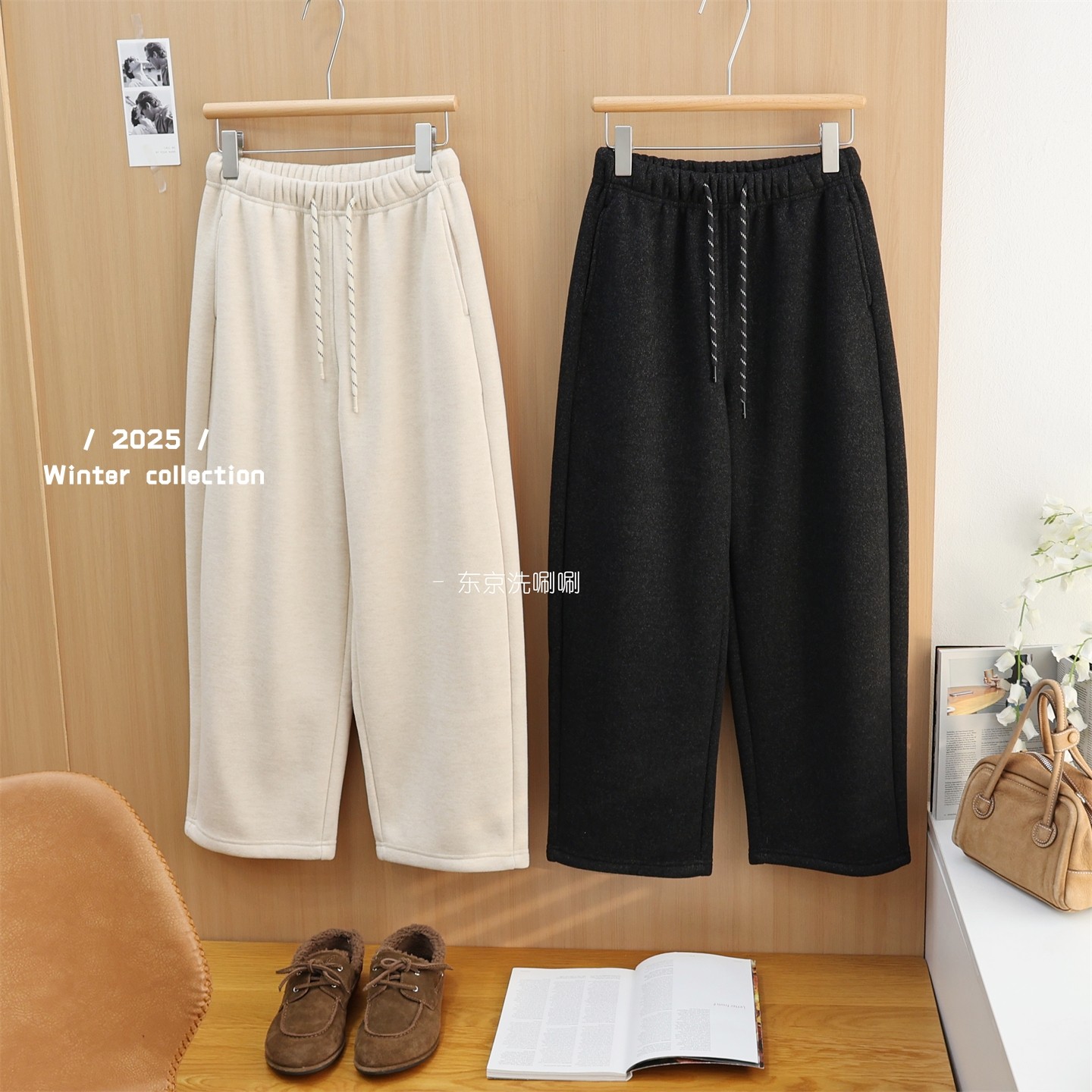 加绒休闲通勤裤！梨形之友/好版型9分裤，高克重醋酸羊毛休闲裤冬,女装/女士精品,休闲裤,淘宝优惠券,粉丝福利购,淘宝优惠卷