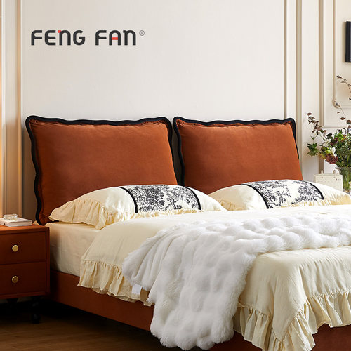 法式软包丰范双面牛奶绒