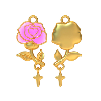 协展石膏模具小挂件花朵款