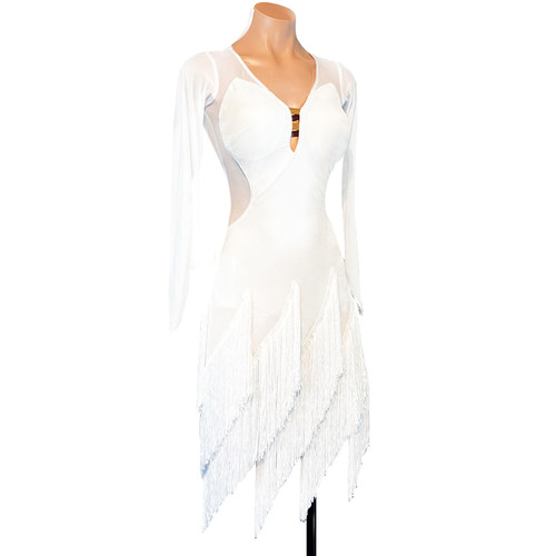 HD拉丁舞连衣裙流苏款