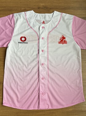 外贸日单女士棒球服T恤 夏季薄款速干字母运动健身短袖开衫上衣