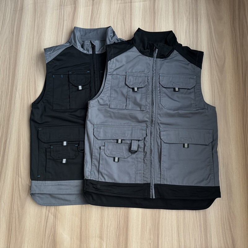 外单男士工装马夹 春秋季多兜休闲立领坎肩大码休闲钓鱼马甲外套,男装,常规马甲,淘宝优惠券,粉丝福利购,淘宝优惠卷