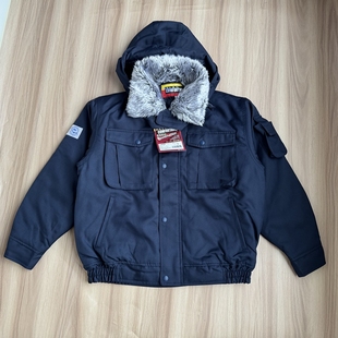 工装 翻领连帽短款 棉衣夹克 夹棉薄款 棉外套 秋冬季 日单男女款