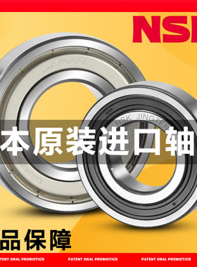 日本单列进口NSK轴承6813 ZZ DD VV 2R S Z NR高温高速配件