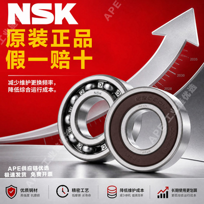 日本进口NSK轴承S 6206 ZZ DDU VV 2R S Z hZ NR配件P5 APE