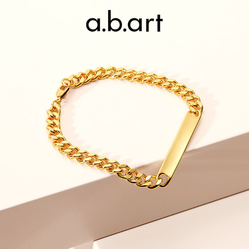 爱彼雅手链a.b.art铜镀18K金女