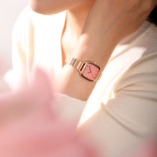 瑞士abart 轻奢女表方糖手表女高级感爱彼雅石英表