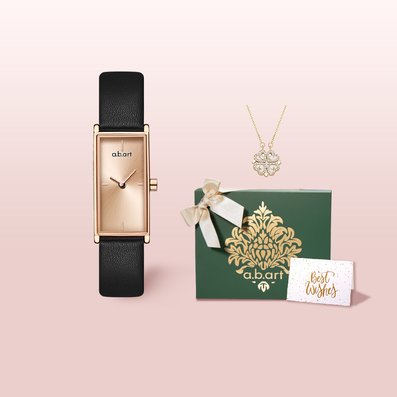 瑞士abart 高级轻奢腕表复古方糖皮带小表盘手表女送女友生日礼物