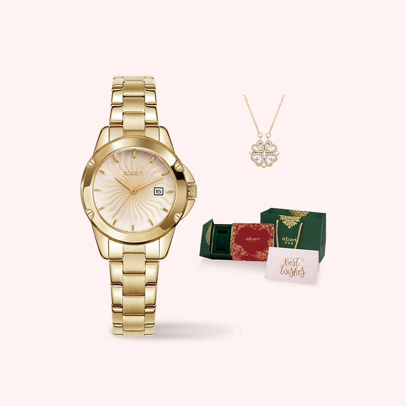 瑞士abart轻奢高级金表生日礼物