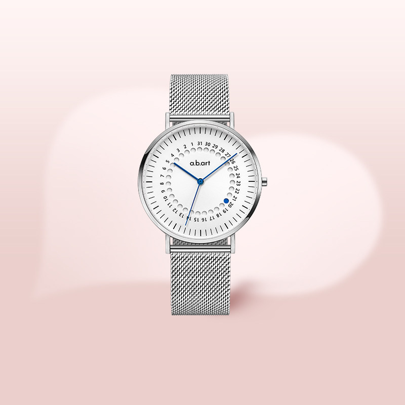 abart爱彼雅手表女 进口时尚小众ins跳点日历女表品牌正品腕表