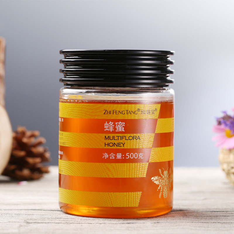 【知蜂堂】蜜纯正天然蜂蜜蜂蜜农家自产百花蜂蜜百花蜜500g包邮