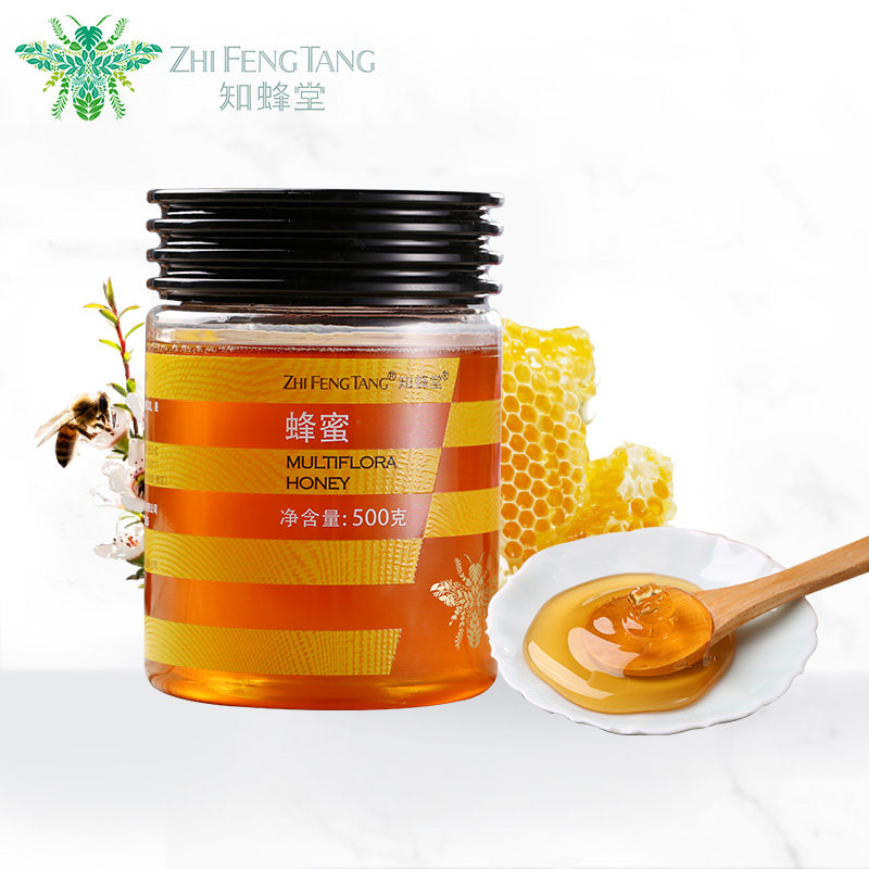 【知蜂堂】天然蜂蜜蜂蜜农家自产百花蜂蜜百花蜜500g包邮