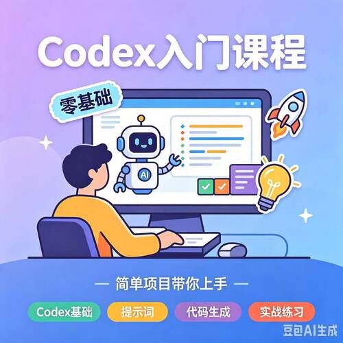 Codex入门|提示词.代码.案例讲解.实操练习|基础到进阶