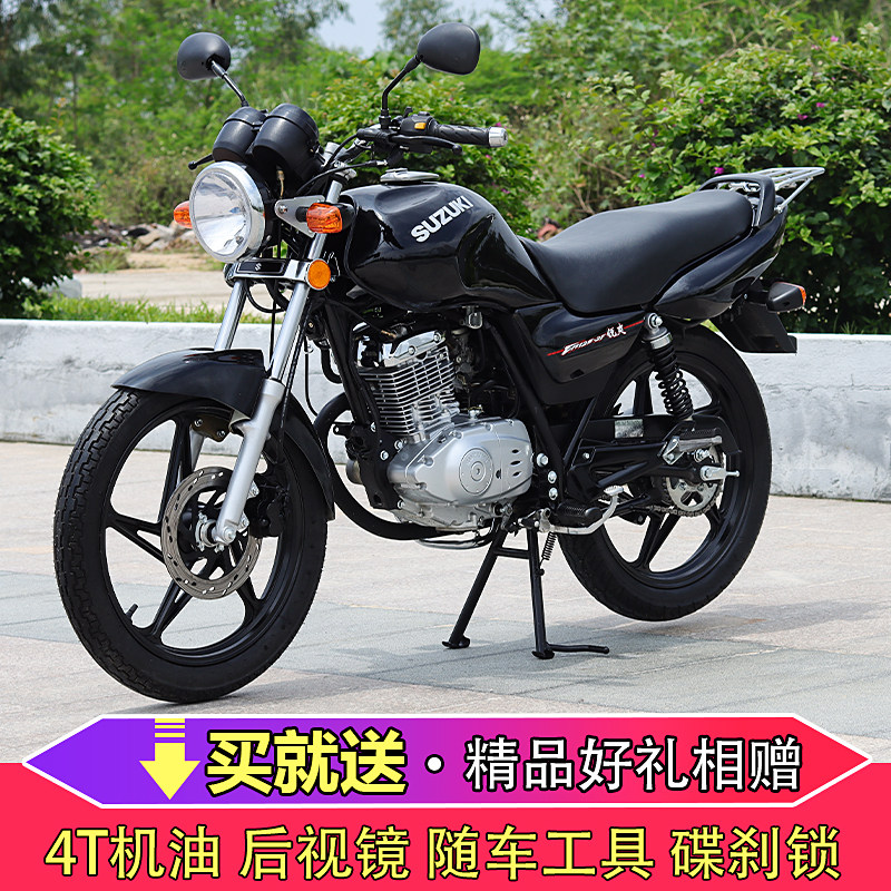 Оригинальный мужской автомобиль Suzuki Ruishuang 2F Sapphire 125CC, ретро уличный автомобиль, подержанный мотоцикл, транспортное средство Изображение 1