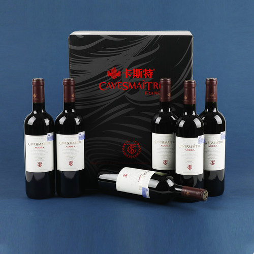 品牌干红葡萄酒卡斯特