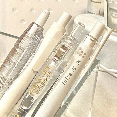 斑马奶白中性笔jj15套装日本文具