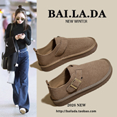 2026年春季 女款 新款 百搭懒人休闲单鞋 子 超火爆款 女鞋 巨好看勃肯鞋