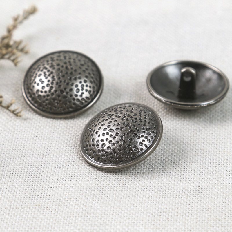 금속 단추 복고풍 시리즈 스웨터 재킷 코트 단추 고민 데님 의류 액세서리 소재