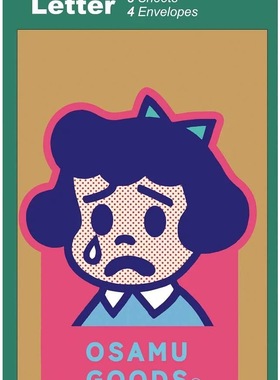 国内现货 日本制原田治OSAMU GOODS限定款异形信纸信封套装