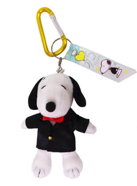 国内现货 SNP1850JP 日本购回 75周年限定 黑色礼服史努比挂件