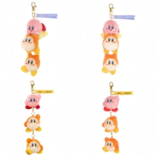 国内现货日本正品星之卡比瓦豆鲁迪系列堆叠毛绒挂件钥匙扣包挂