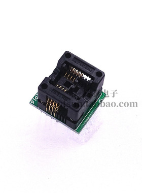 SOP8/SOP16转DIP8 SA602镀金IC测试座 转换座 烧录座150/200mil