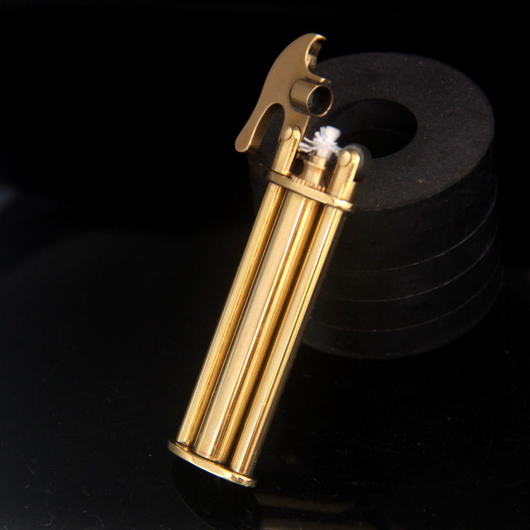 抬臂煤油打火机手工国产火机老式