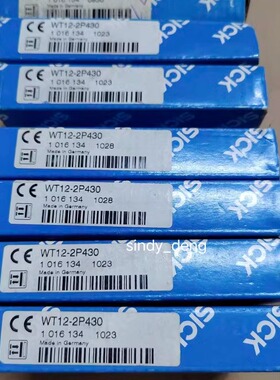 SICK全新原装正品WT12-2P430光电传感器1016134现货