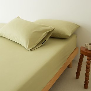 全棉磨毛加高床笠简约50s双股席梦思保护罩宿舍家用床垫床罩1.8米