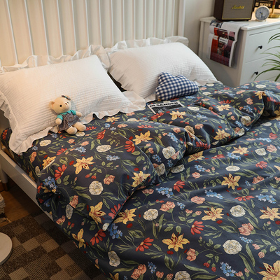 田园风纯棉斜纹全棉被套被罩