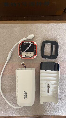 海康威视DS-2CD3T46/3T26EWDV3-LPOE外壳遮阳盖防雨罩装饰盖灯板