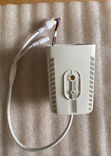 海康威视老款枪击短筒3T25WD/3T46DWD监控外壳带POE尾线支架配件
