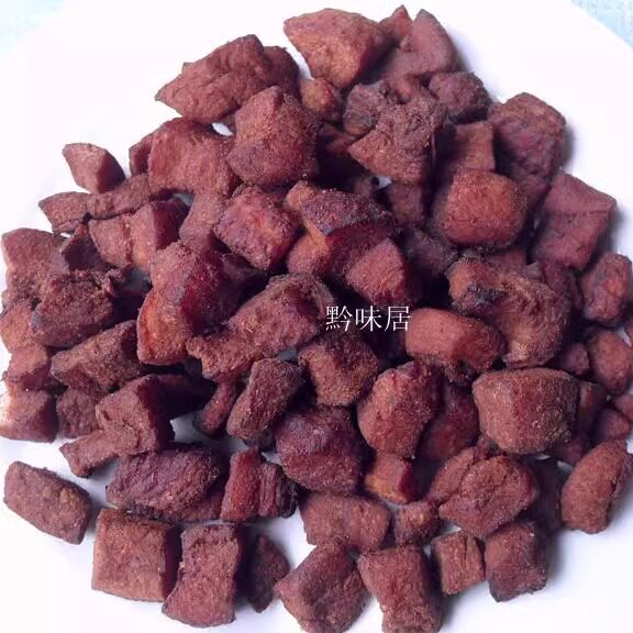 包邮贵州特产贵阳风味脆哨肥肉脆哨500克可炒豆豉颗美食油渣小吃