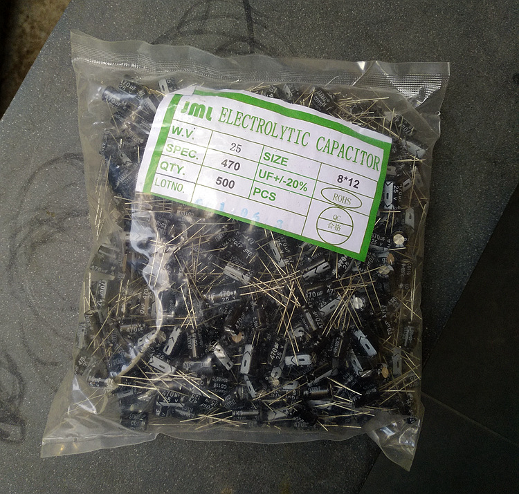 電解電容25V470UF 8*12㎜ 壹百克價（約壹百顆）在類目 3C數碼配件, 電子元器件市場, 電子元件, 電容器中 - 來自Buy2taobao.com提供專業的淘寶代購服務