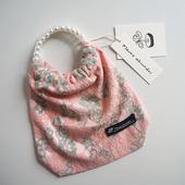 Fleurs absurdes原创可爱手拎迷你蕾丝少女手挽袋手机手腕包女