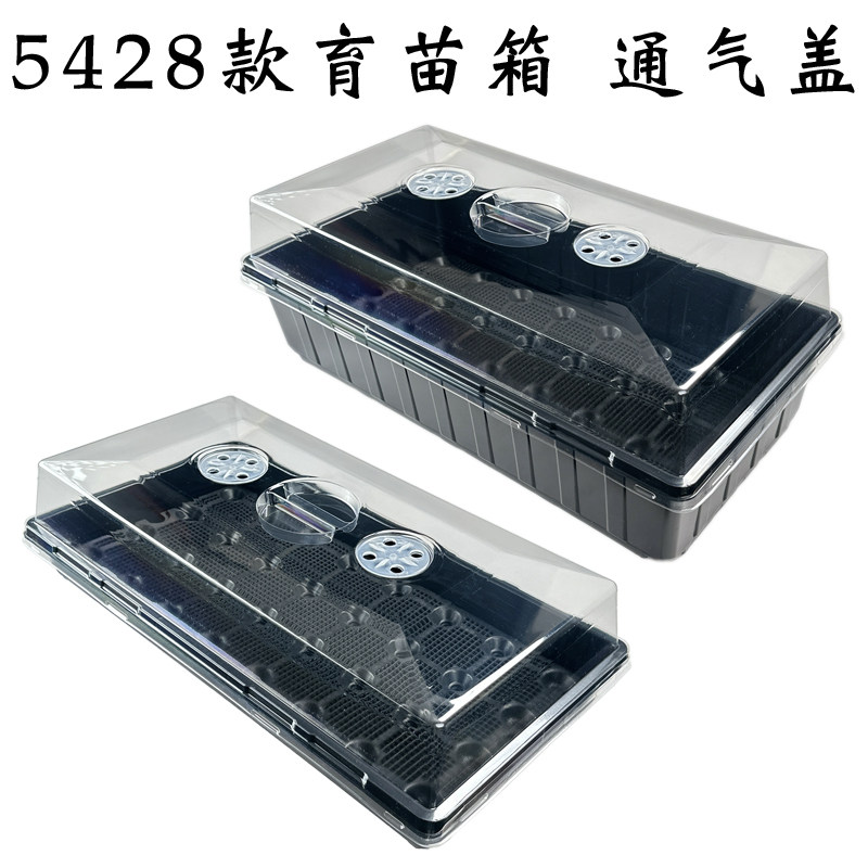 多肉育苗穴盘闷养箱隔水片平盘十二卷玉露卷柏小温室保温保湿防鸟