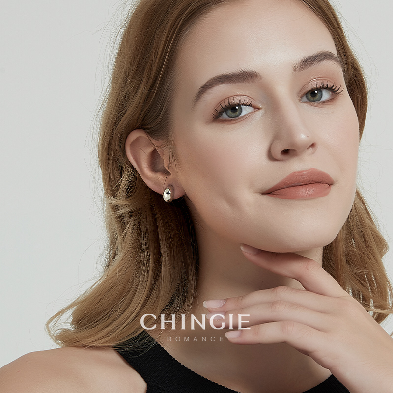 chingie蚊香盘耳夹小银豆通勤